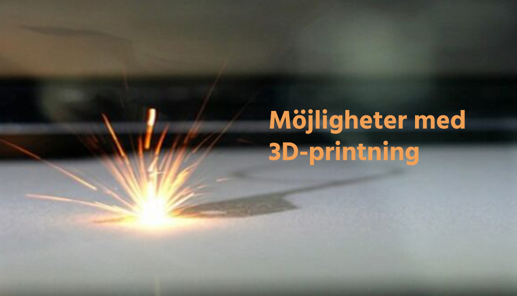 Stora möjligheter med 3D-printning
